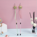 interactive tassels plastic stick steel wire cat teaser